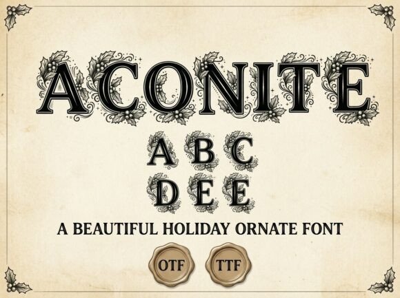 Aconite: Capturing Vintage Winter Magic