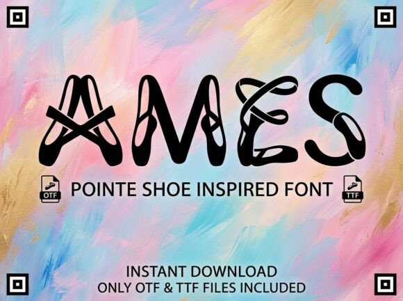Ames: A Display Font with Unmistakable Character