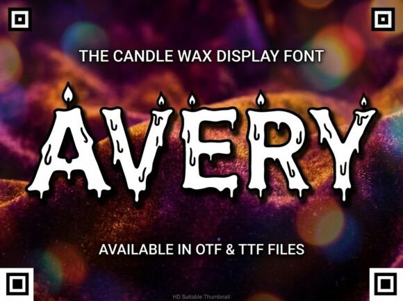 Avery: A Display Font for Bold and Artistic Creators
