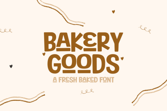 Bakery Goods: Your Go-To Vintage Display Font