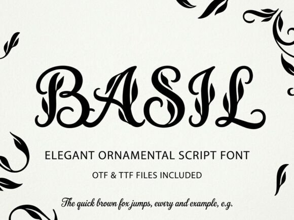 Basil: The Avant-Garde Font for Unforgettable Design