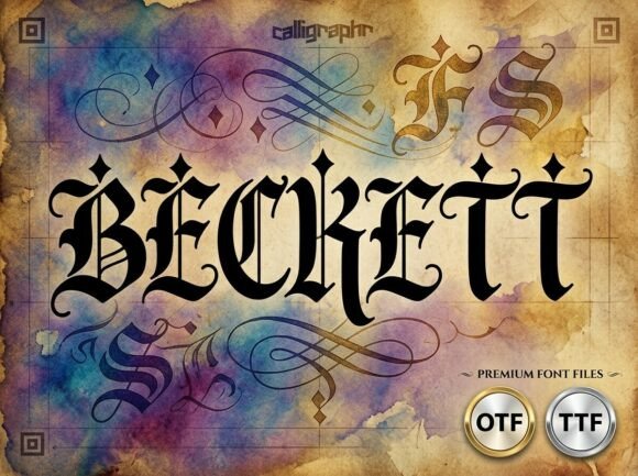 Beckett: A Display Typeface for Bold Visual Statements