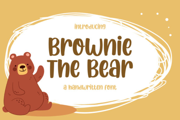 Brownie the Bear: The Handwritten Font for Authentic Designs