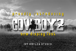 Cowboyz: A Modern Take on the Classic Western Typeface