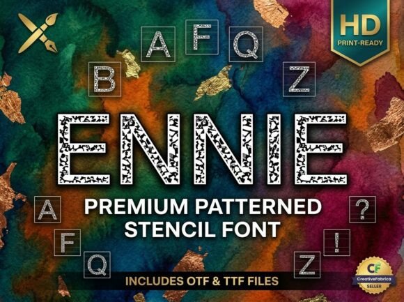 Ennie: A Display Typeface for Unforgettable Branding