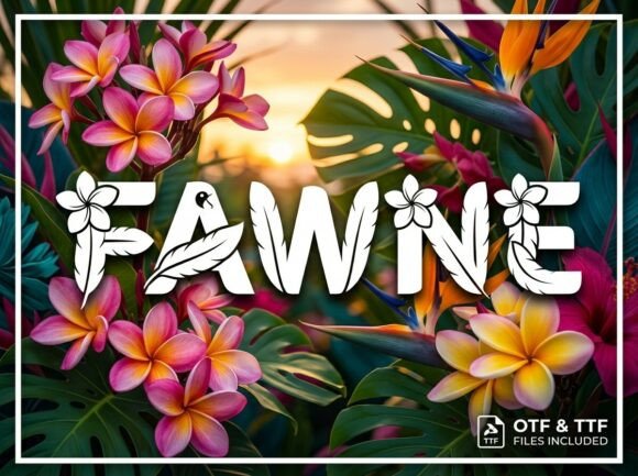 Fawne: A Bold Typeface for Unforgettable Headlines