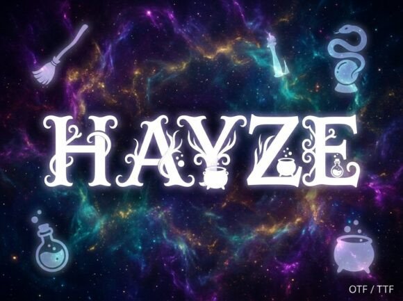 Hayze: A Display Typeface for Bold Brand Statements