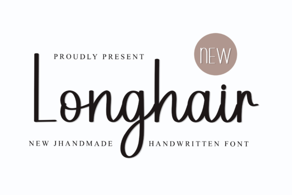 Longhair: A Warm, Hand-Drawn Typeface for Friendly Designs