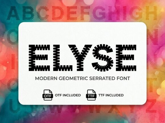 Meet Elyse: The Display Font That Demands Attention