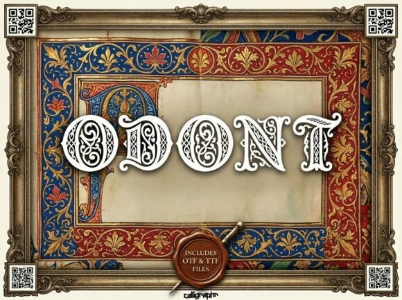 Odont: A Display Font with Unmistakable Visual Impact