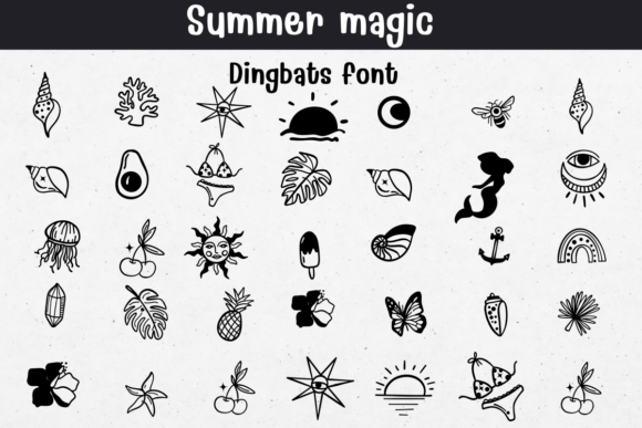 Summer Magic: Capturing Warmth in Every Letterform